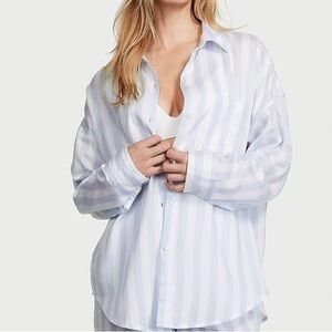 New With Tags Victorias Secret Oversized PJ Top